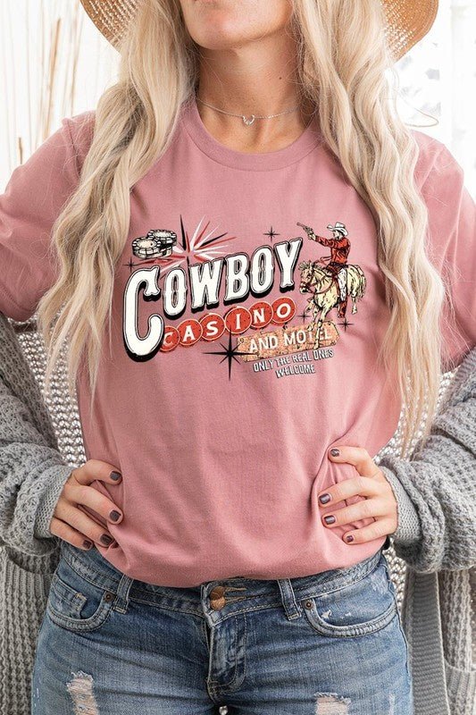 Cowboy Casino Graphic Tee - Texas Front Porch
