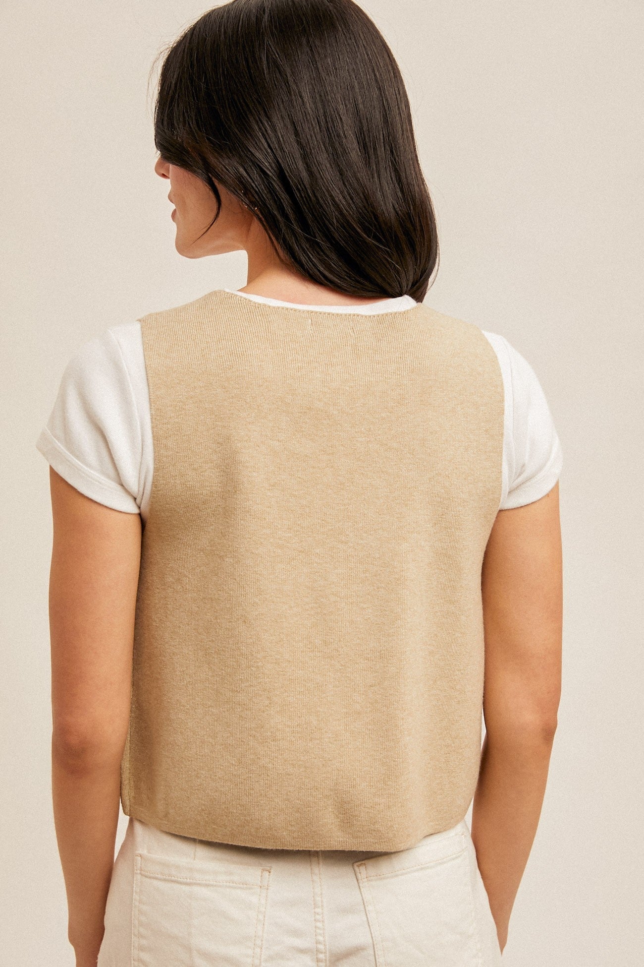 Embroidered Lightweight Sweater Vest - Texas Front Porch