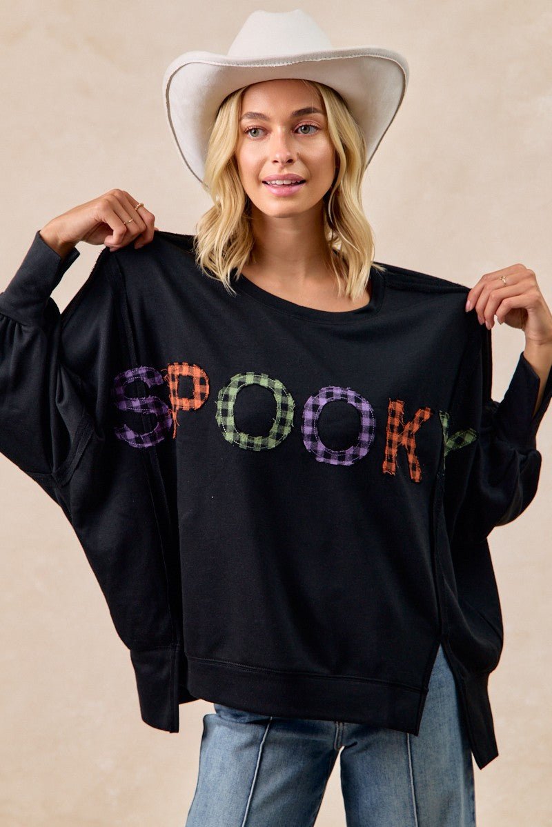 Spooky Letter Top - Texas Front Porch