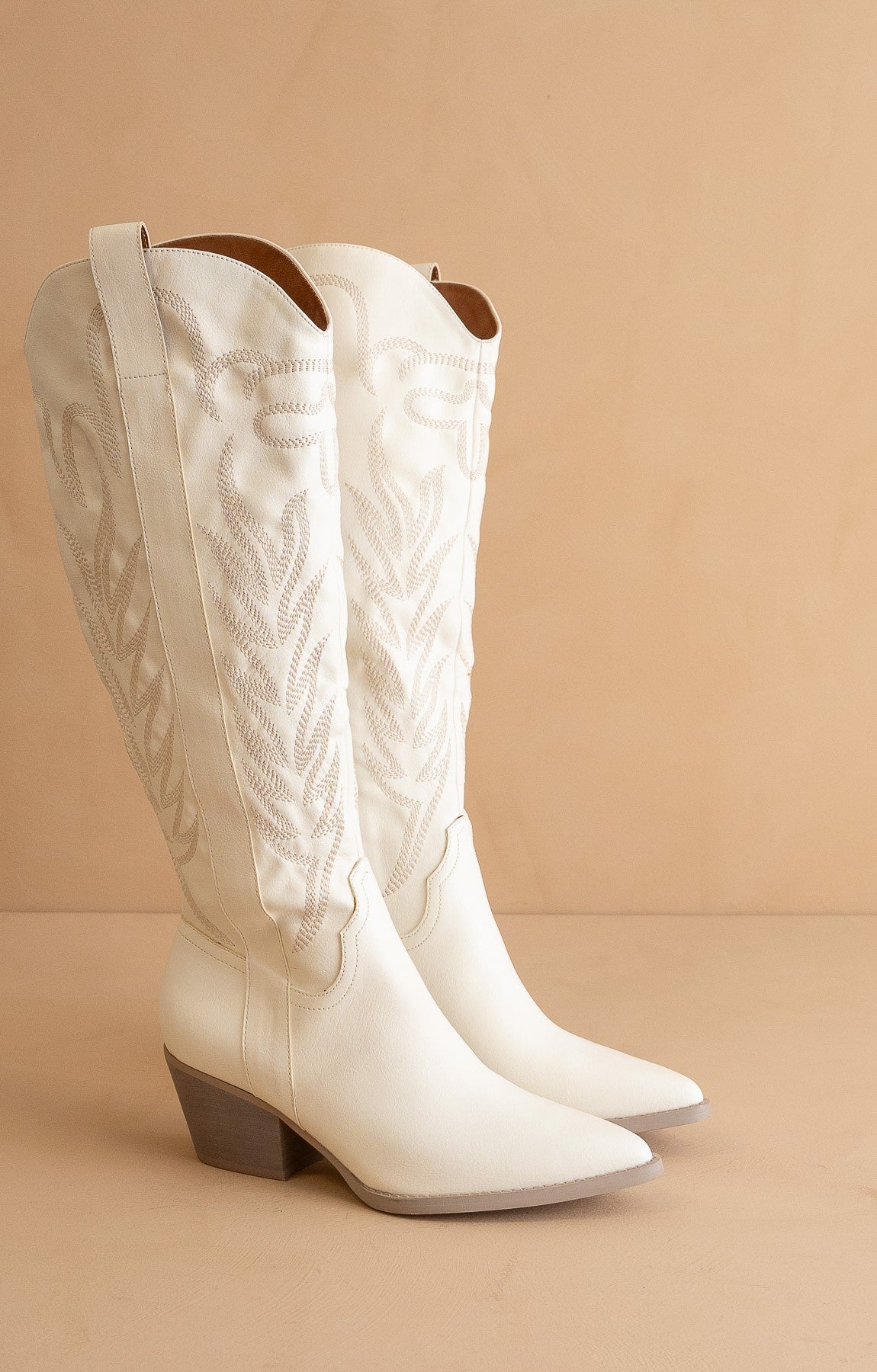 The Samara - Embroidered Tall Boot - Texas Front Porch
