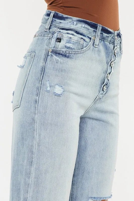 Ultra High Rise 90's Flare Jeans - Texas Front Porch