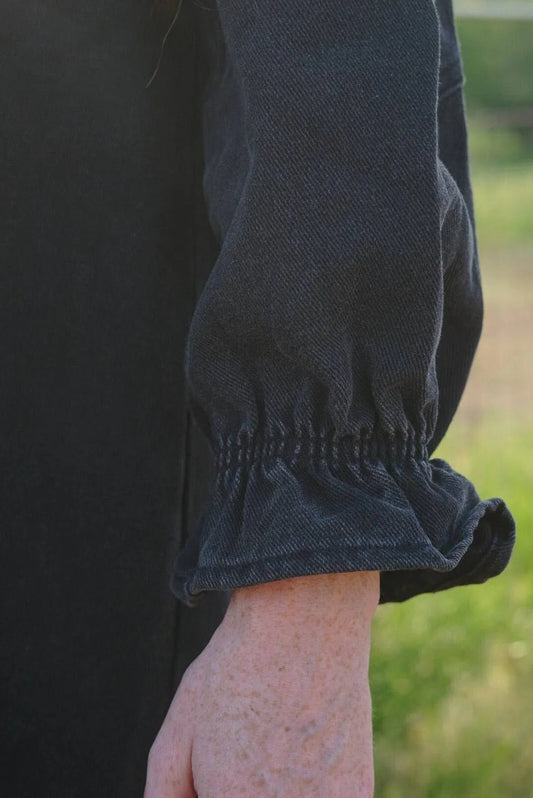Washed Denim Dress - Texas Front Porch