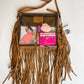 Hand Tooled Clear Purse Crossbody - Concert Game Day Stadium