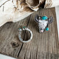 Western Pendant Adjustable Ring - CACTUS in STOCK