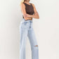 90's Vintage Super High - Rise Flare Jeans - Texas Front Porch