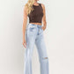 90's Vintage Super High - Rise Flare Jeans - Texas Front Porch