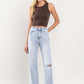 90's Vintage Super High - Rise Flare Jeans - Texas Front Porch