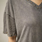 Studded Mineral Wash Tee