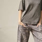 Studded Mineral Wash Tee