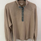 Washed Ribbed Terry Pullover