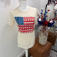 Paisley Flag Graphic Tee