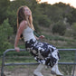 Abstract Moo Slip Skirt - Texas Front Porch