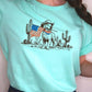 American Cowboy Dog Graphic Plus Tee - Texas Front Porch