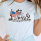 American Cowboy Dog Graphic Plus Tee - Texas Front Porch