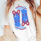 American Cowgirl Boots Graphic Plus Tee - Texas Front Porch