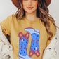American Cowgirl Boots Graphic Plus Tee - Texas Front Porch