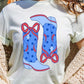 American Cowgirl Boots Graphic Plus Tee - Texas Front Porch