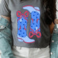 American Cowgirl Boots Graphic Plus Tee - Texas Front Porch
