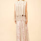 Beaded Yoke Faux Leather Fringe Vest - Texas Front Porch