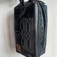 Boot Stitch Handtooled  Leather Toiletry Makeup Shaving Bag - Texas Front Porch
