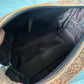 Boot Stitch Handtooled  Leather Toiletry Makeup Shaving Bag - Texas Front Porch
