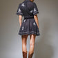 Cotton Flower Embroidered Mini Dress - Texas Front Porch
