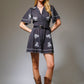 Cotton Flower Embroidered Mini Dress - Texas Front Porch