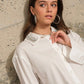 Cotton Poplin Embellished Rhinestone Collar - Texas Front Porch