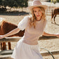 Cotton Puff Sleeve Sweater Mini Dress - Texas Front Porch