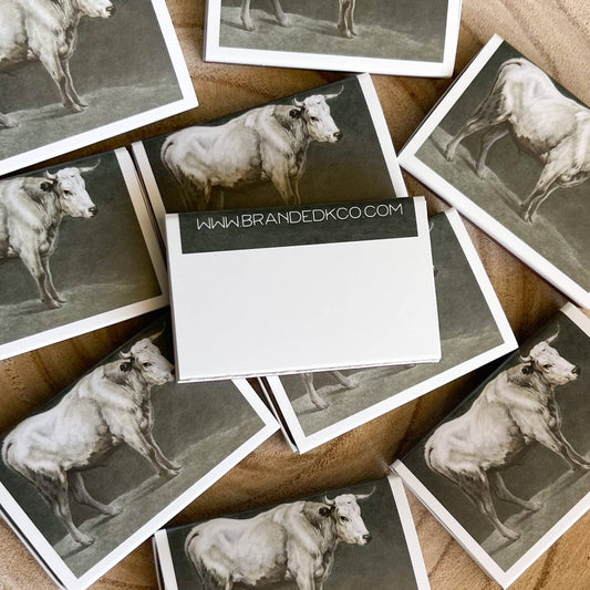 Cow Match Set // Vintage Landscape - Texas Front Porch