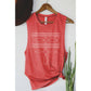 COWBOY BOOTS TOE STITCHED MINERAL GRAPHIC TANK TOP - Texas Front Porch