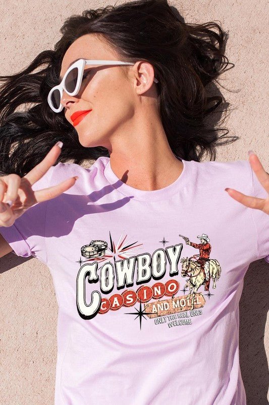 Cowboy Casino Graphic Tee - Texas Front Porch