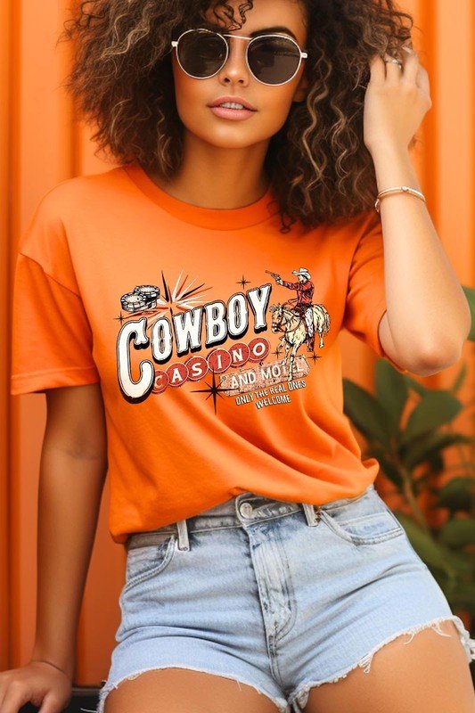 Cowboy Casino Graphic Tee - Texas Front Porch