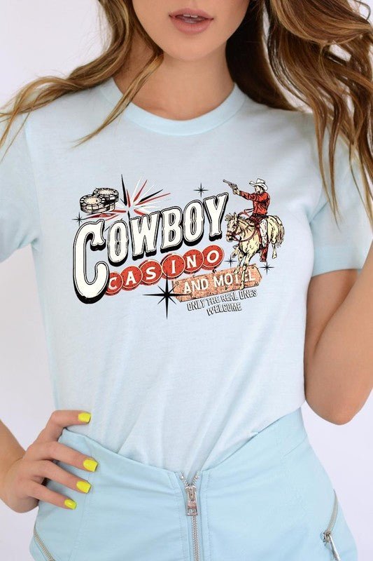 Cowboy Casino Graphic Tee - Texas Front Porch