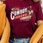 Cowboy Casino Graphic Tee - Texas Front Porch