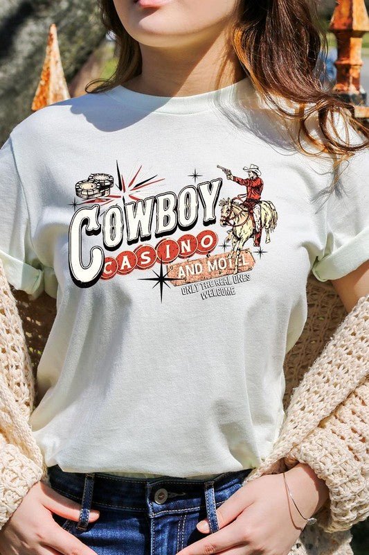 Cowboy Casino Graphic Tee - Texas Front Porch