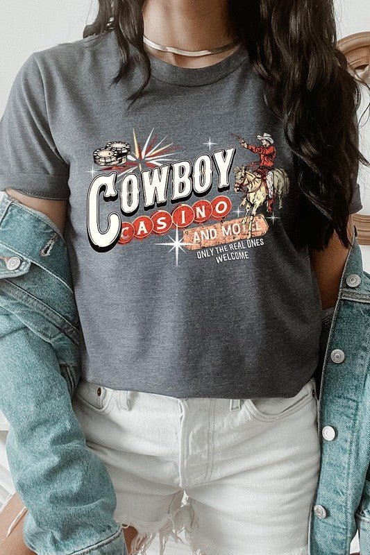 Cowboy Casino Graphic Tee - Texas Front Porch