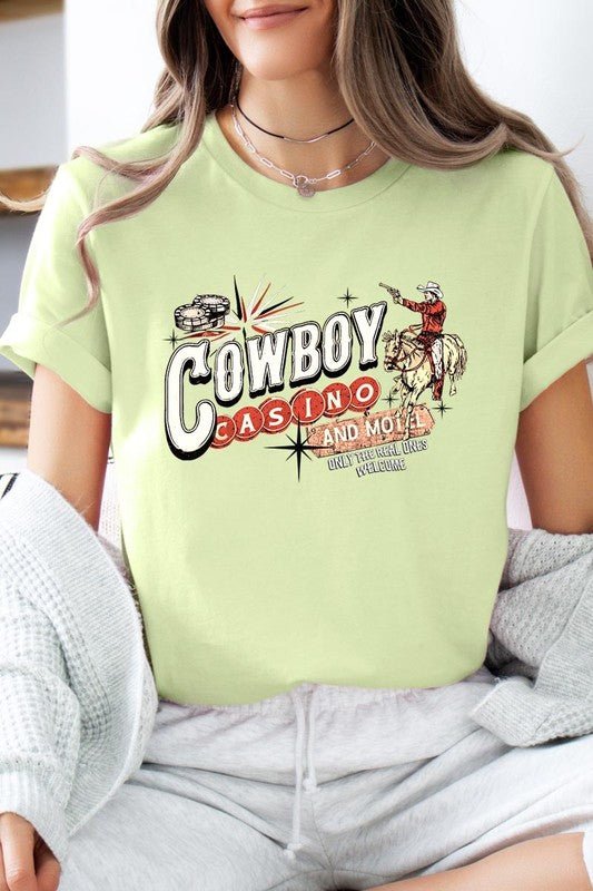 Cowboy Casino Graphic Tee - Texas Front Porch