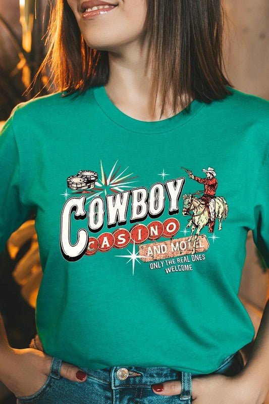 Cowboy Casino Graphic Tee - Texas Front Porch