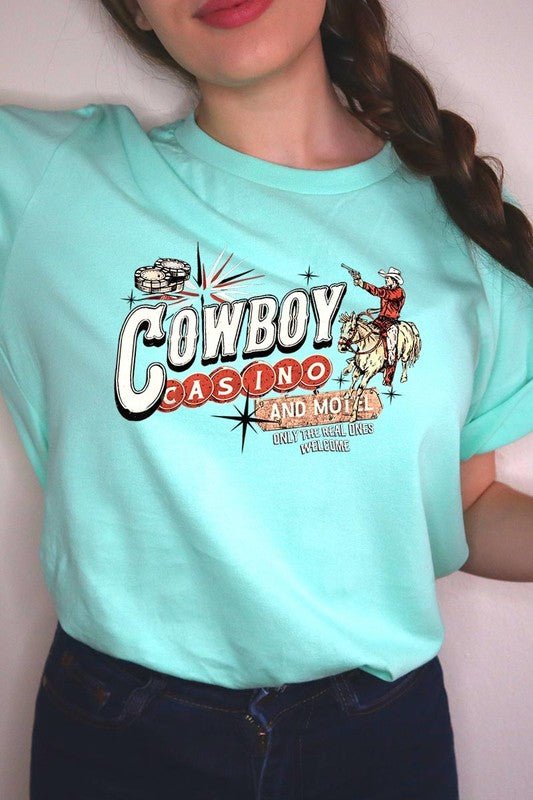 Cowboy Casino Graphic Tee - Texas Front Porch