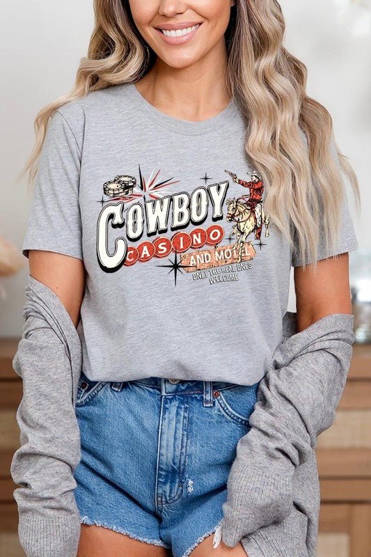 Cowboy Casino Graphic Tee - Texas Front Porch