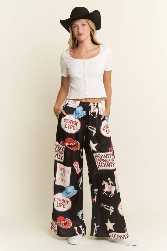 COWBOY PARTY PANTS - Texas Front Porch