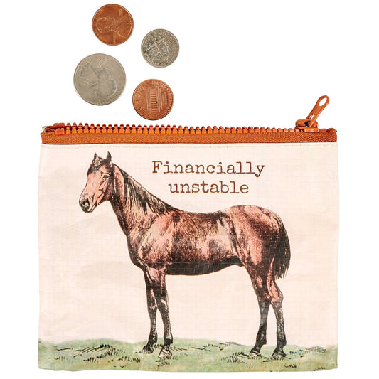 Financially Unstable Zipper Wallet - Texas Front Porch