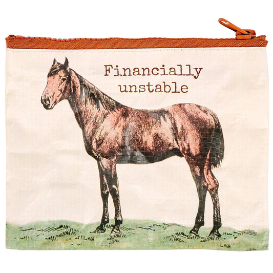 Financially Unstable Zipper Wallet - Texas Front Porch