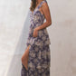 FLORAL PRINT TIERED DRESS - Texas Front Porch