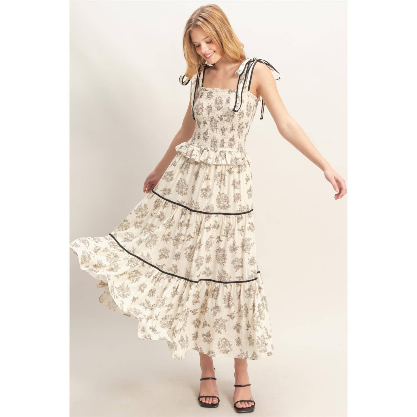 Floral Tiered Sundress - Texas Front Porch