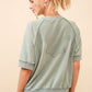 French Terry Western Yoke Studded Sweatshirt - Texas Front Porch