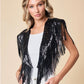 Fringe Sequins Shrug - Texas Front Porch