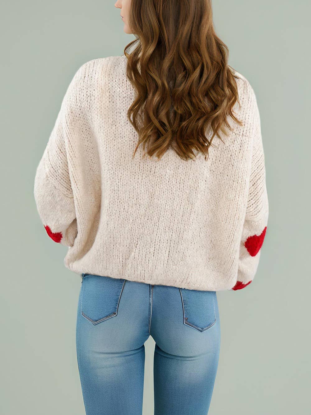 Front tie heart cardigan - Texas Front Porch