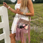 Hand Tooled Clear Purse Crossbody - Concert Game Day Stadium - Texas Front Porch
